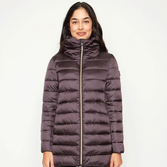 SAVE THE DUCK Jackets & Blazers - Like New Save the Duck Knee Length "Lightweight" Packable Puffer w Hood